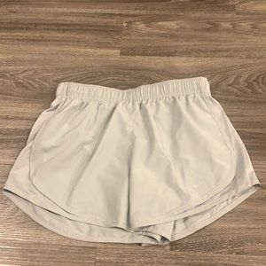 Nike athletic shorts.